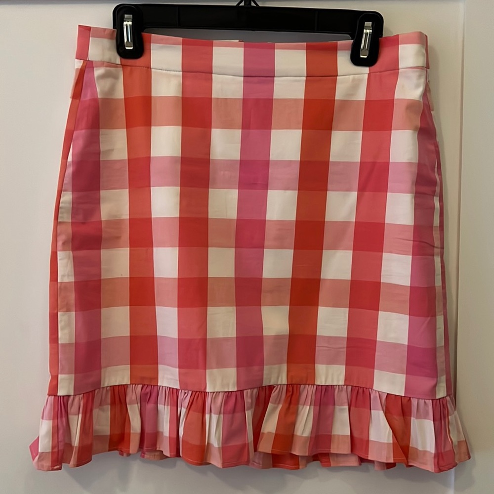 J.Crew Gingham Skirt